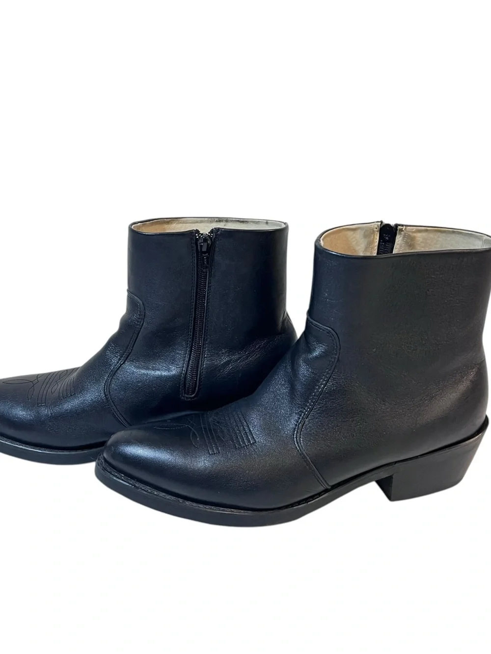 Durango black leather